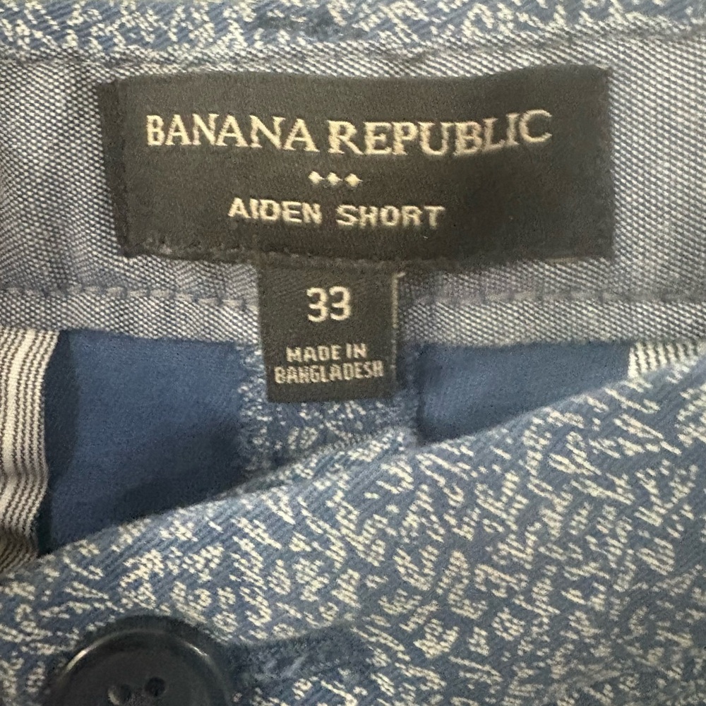 Banana Republic Blue Textured
Shorts - Picture 2 of 5
